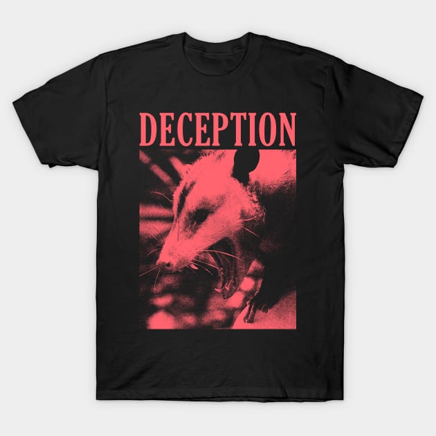 DECEPTION Opossum T-Shirt by giovanniiiii